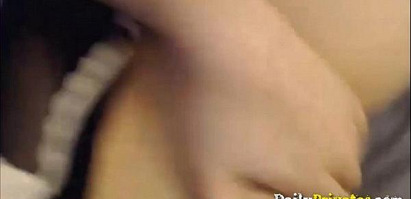  Drop dead hot Briana Lee masturbates slit POV